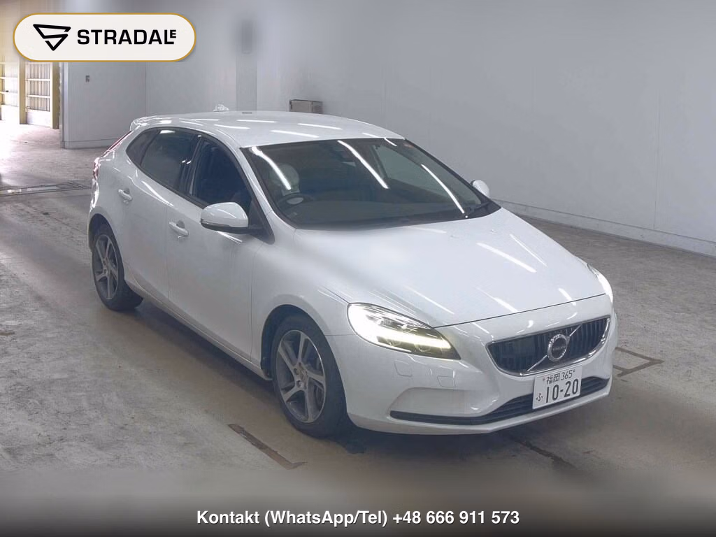 VOLVO V40 T3 MOMENTUM 2018, aukcja z Japonii, zdjęcie 1