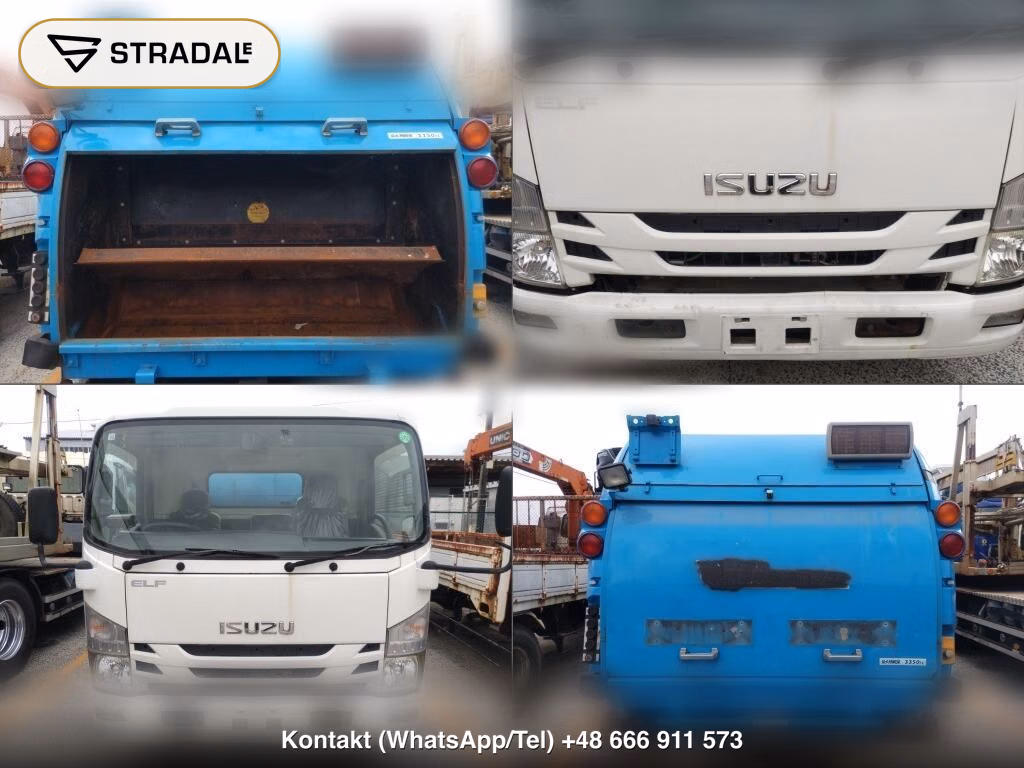ISUZU ELF TRUCK 2D GARBAGE TRUCK, miniaturka 7