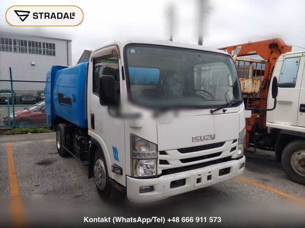 ISUZU ELF TRUCK 2D GARBAGE TRUCK 2016, aukcja z Japonii, zdjęcie 1