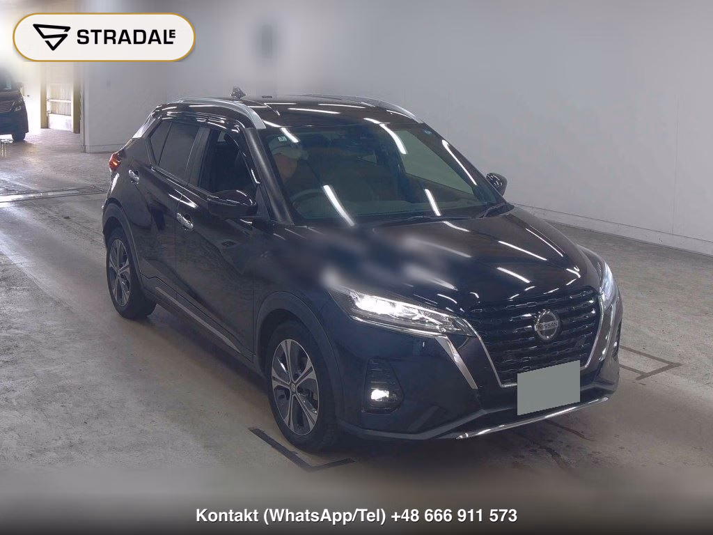 NISSAN KICKS 5D X 2022, aukcja z Japonii, zdjęcie 1
