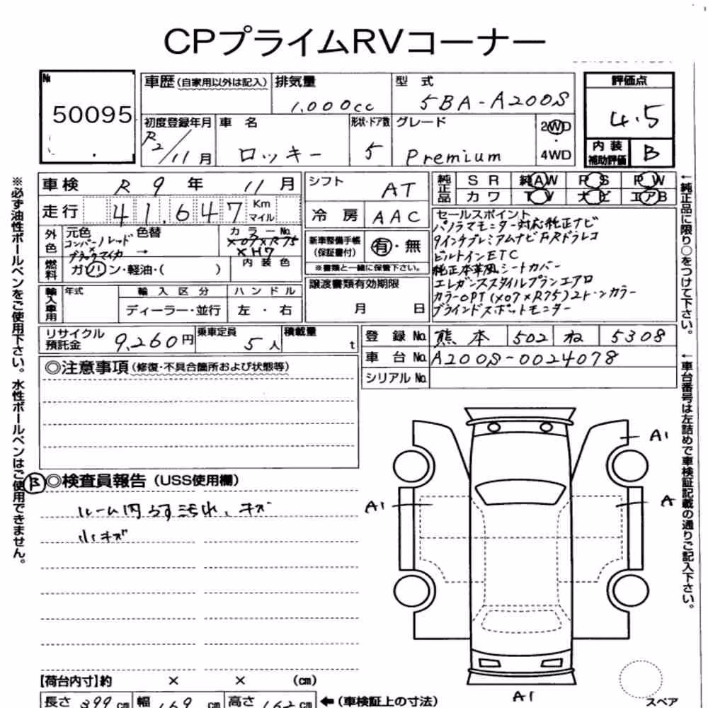 Notka aukcyjna: DAIHATSU ROCKY 5D PREMIUM