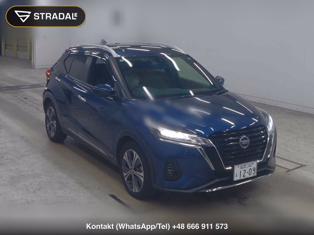 NISSAN KICKS 5D X 2020, aukcja z Japonii, zdjęcie 1