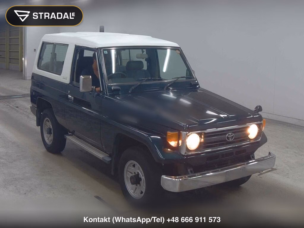 TOYOTA LAND CRUISER 70 3D 4WD LX 1999, aukcja z Japonii, zdjęcie 1