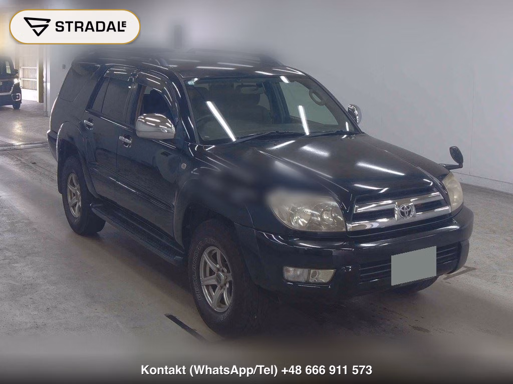 TOYOTA HILUX SURF 5D 4WD SSR-X 20TH ANNIVERSARY EDITION 2005, aukcja z Japonii, zdjęcie 1