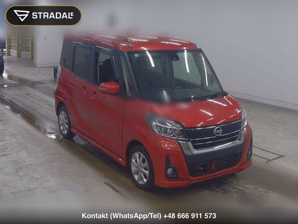 NISSAN DAYZ ROOX HIGHWAY STAR X TURBO 2019, aukcja z Japonii, zdjęcie 1
