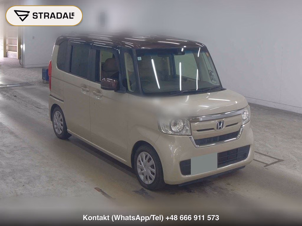HONDA N-BOX G・L HONDA SENSING 2018, aukcja z Japonii, zdjęcie 1