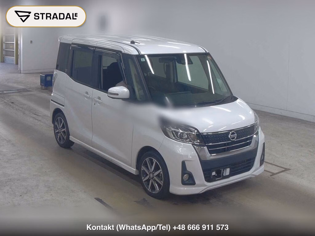 NISSAN DAYZ ROOX HIGHWAY STAR G TURBO 2017, aukcja z Japonii, zdjęcie 1