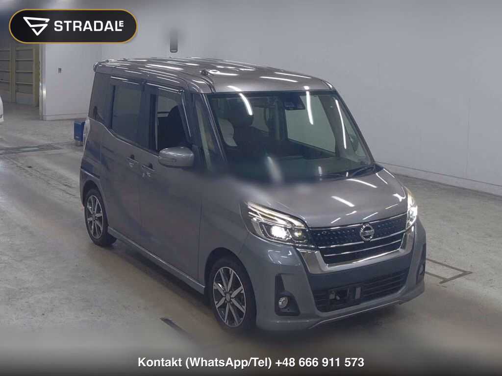 NISSAN DAYZ ROOX HIGHWAY STAR G TURBO 2017, aukcja z Japonii, zdjęcie 1
