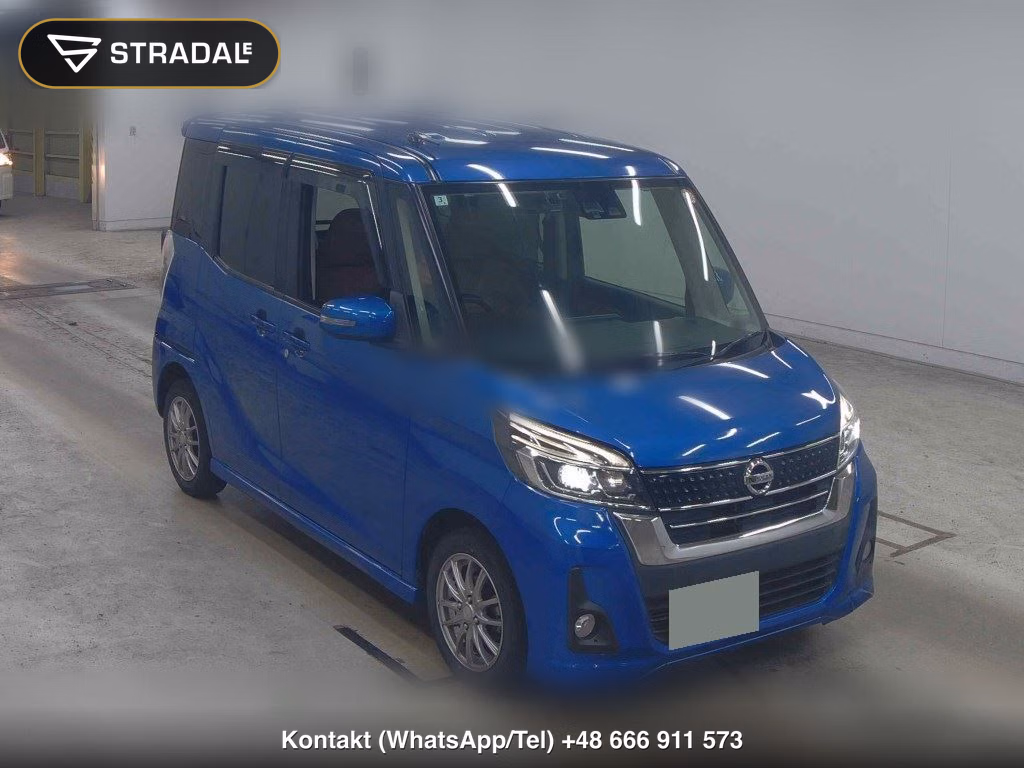 NISSAN DAYZ ROOX HIGHWAY STAR G TURBO 2017, aukcja z Japonii, zdjęcie 1