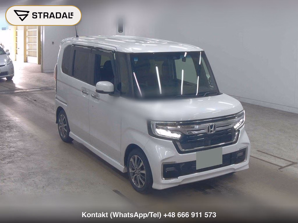 HONDA N-BOX CUSTOM L 2021, aukcja z Japonii, zdjęcie 1