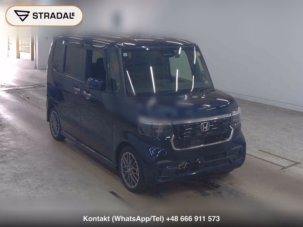 HONDA N-BOX CUSTOM TURBO 2024, aukcja z Japonii, zdjęcie 1