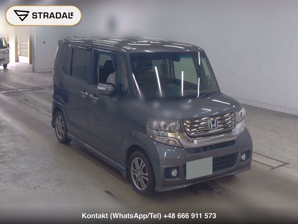 HONDA N-BOX CUSTOM SS PACKAGE 2015, aukcja z Japonii, zdjęcie 1