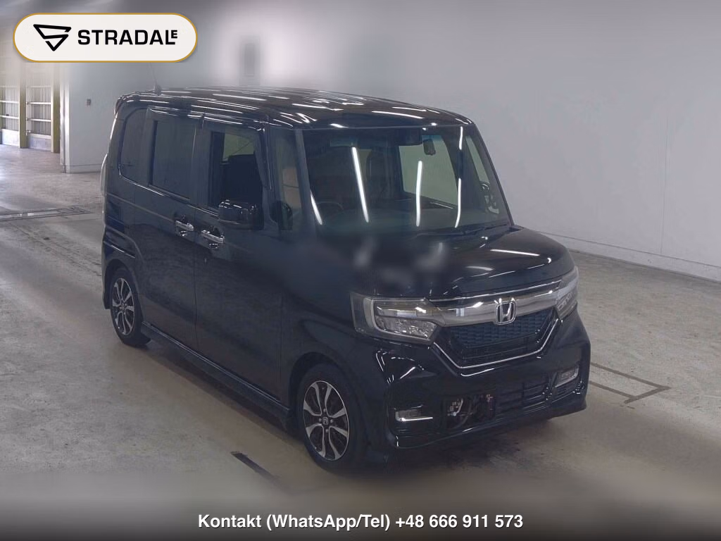 HONDA N-BOX CUSTOM G・L HONDA SENSING 2019, aukcja z Japonii, zdjęcie 1
