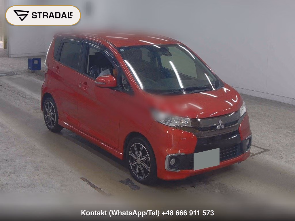 MITSUBISHI EK CUSTOM T SAFETY PACKAGE 2016, aukcja z Japonii, zdjęcie 1