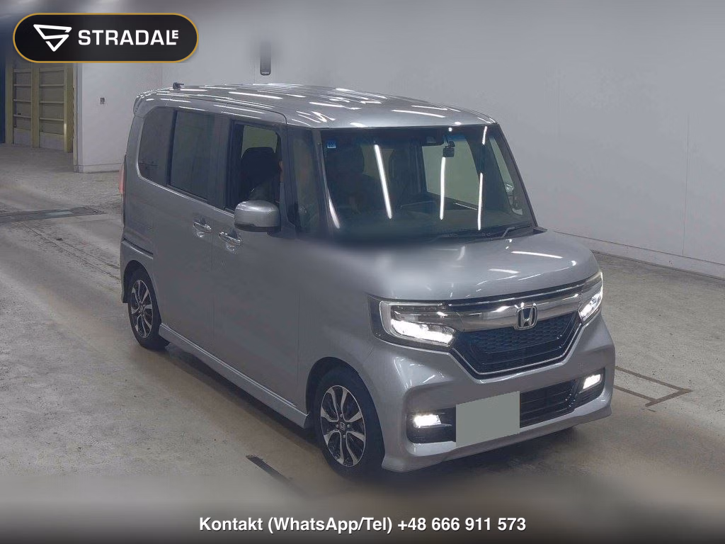 HONDA N-BOX CUSTOM G・L HONDA SENSING 2017, aukcja z Japonii, zdjęcie 1