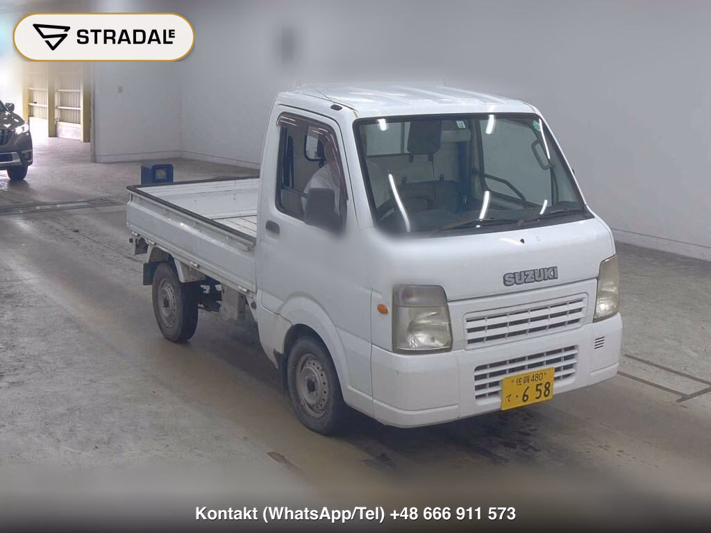 SUZUKI CARRY TRUCK 4WD 2008, aukcja z Japonii, zdjęcie 1