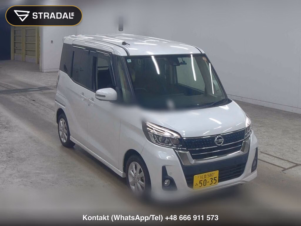 NISSAN DAYZ ROOX HIGHWAY STAR X TURBO 2018, aukcja z Japonii, zdjęcie 1