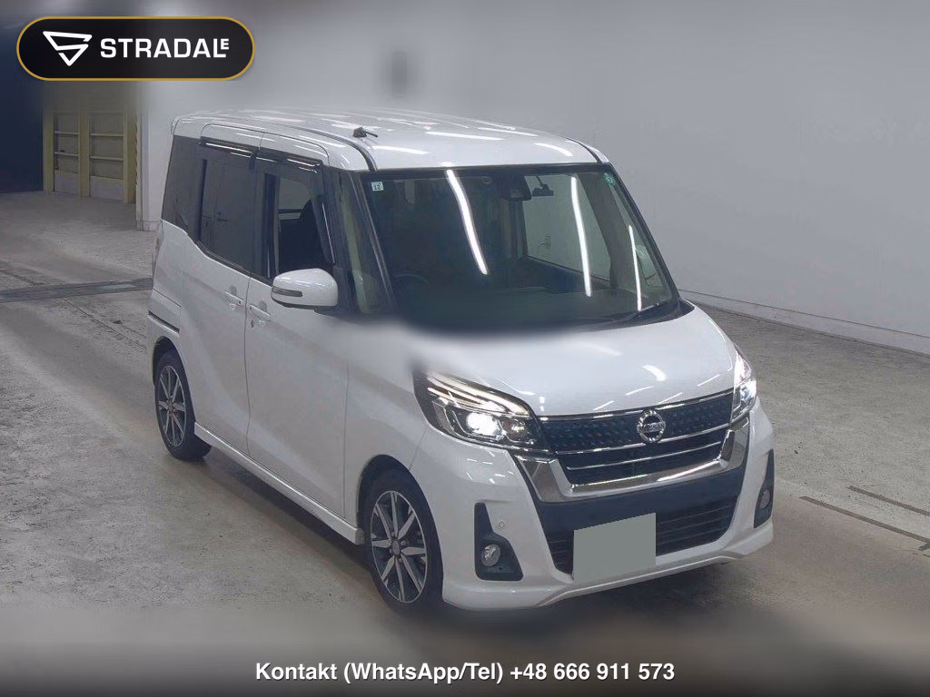 NISSAN DAYZ ROOX HIGHWAY STAR G TURBO 2018, aukcja z Japonii, zdjęcie 1