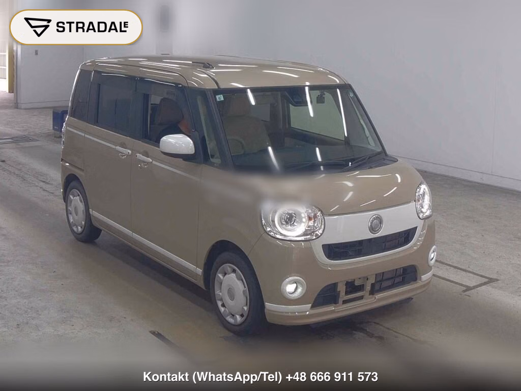 DAIHATSU MOVE CANBUS G WHITE ACCENT LIMITED 2019, aukcja z Japonii, zdjęcie 1