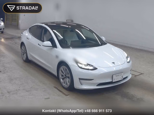 TESLA MODEL 3 4WD LONG RANGE 2022, samochód z aukcji Japonii