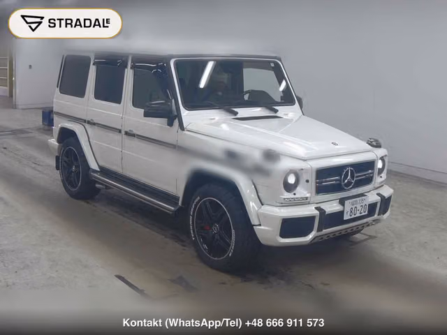 MERCEDES AMG G-CLASS 4WD G63 DISIGNO EXCLUSIVE INTERIOR PACKAGE 2014, samochód z aukcji Japonii