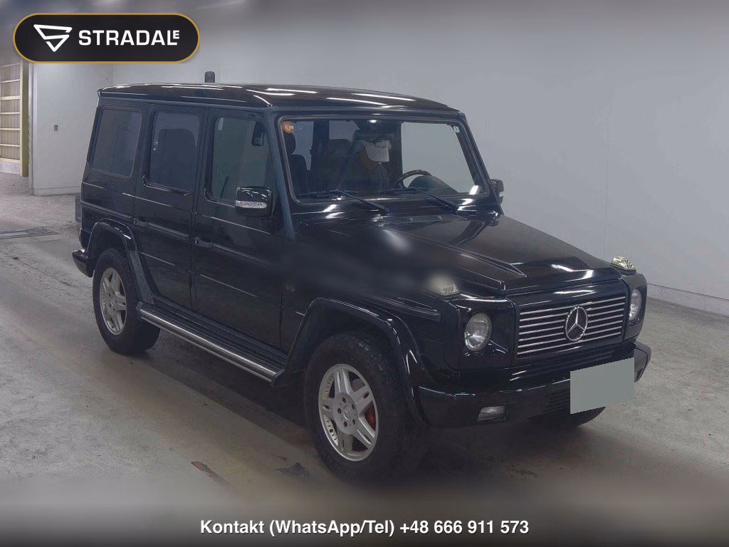 MERCEDES BENZ G-CLASS 5D 4WD G500 LONG 1999, aukcja z Japonii, zdjęcie 1
