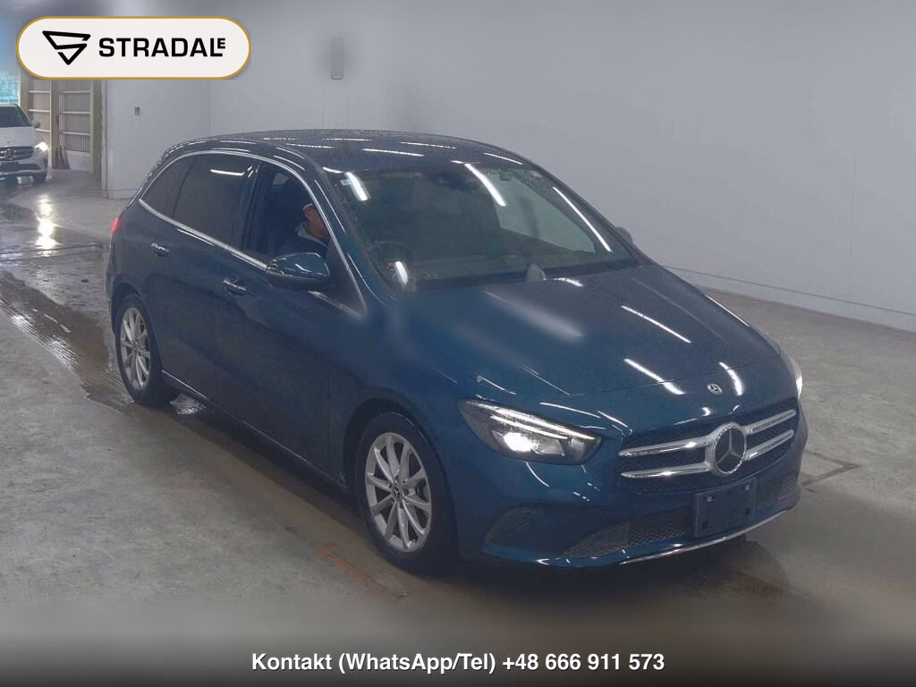 MERCEDES BENZ B-CLASS B200D 2020, aukcja z Japonii, zdjęcie 1