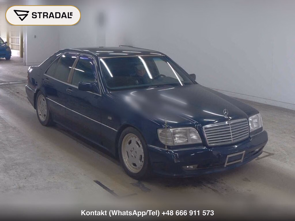 MERCEDES BENZ S-CLASS 4D 300SE 1992, aukcja z Japonii, zdjęcie 1