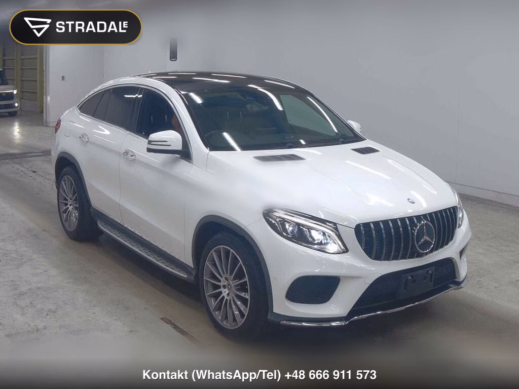 MERCEDES BENZ GLE 4WD GLE350D 4MATIC COUPE SPORTS 2016, aukcja z Japonii, zdjęcie 1