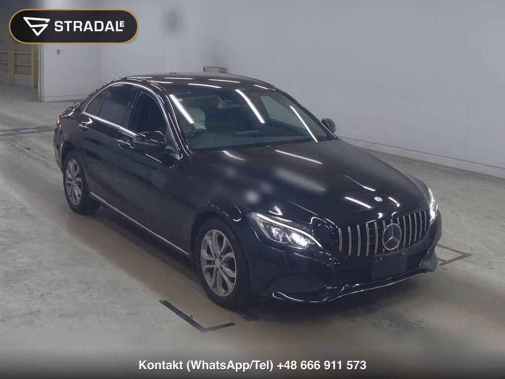 MERCEDES BENZ C-CLASS 4D C220D AVANTGARDE 2016, aukcja z Japonii, zdjęcie 1