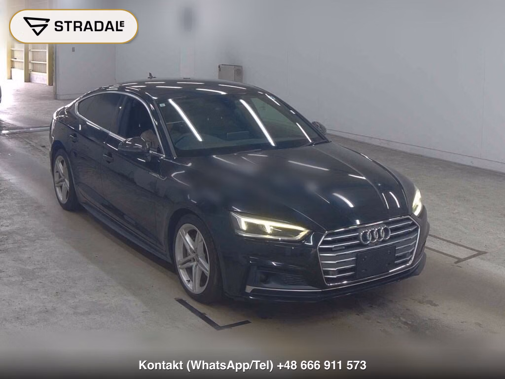 AUDI A5 SPORTBACK 4WD 45TFSI QUATTRO SPORT 2019, aukcja z Japonii, zdjęcie 1