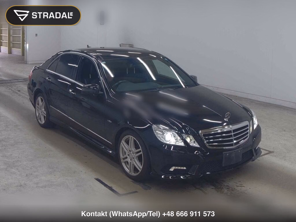 MERCEDES BENZ E-CLASS 4D 2011, aukcja z Japonii, zdjęcie 1