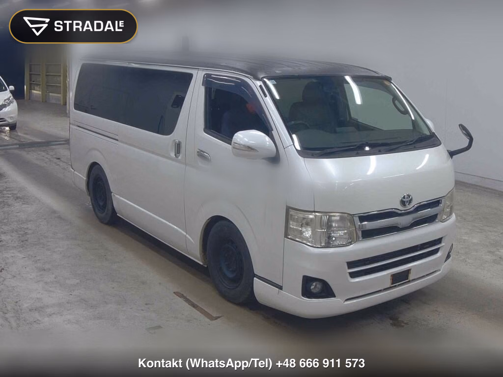 TOYOTA HIACE VAN 5D LONG SUPER GL 2010, aukcja z Japonii, zdjęcie 1