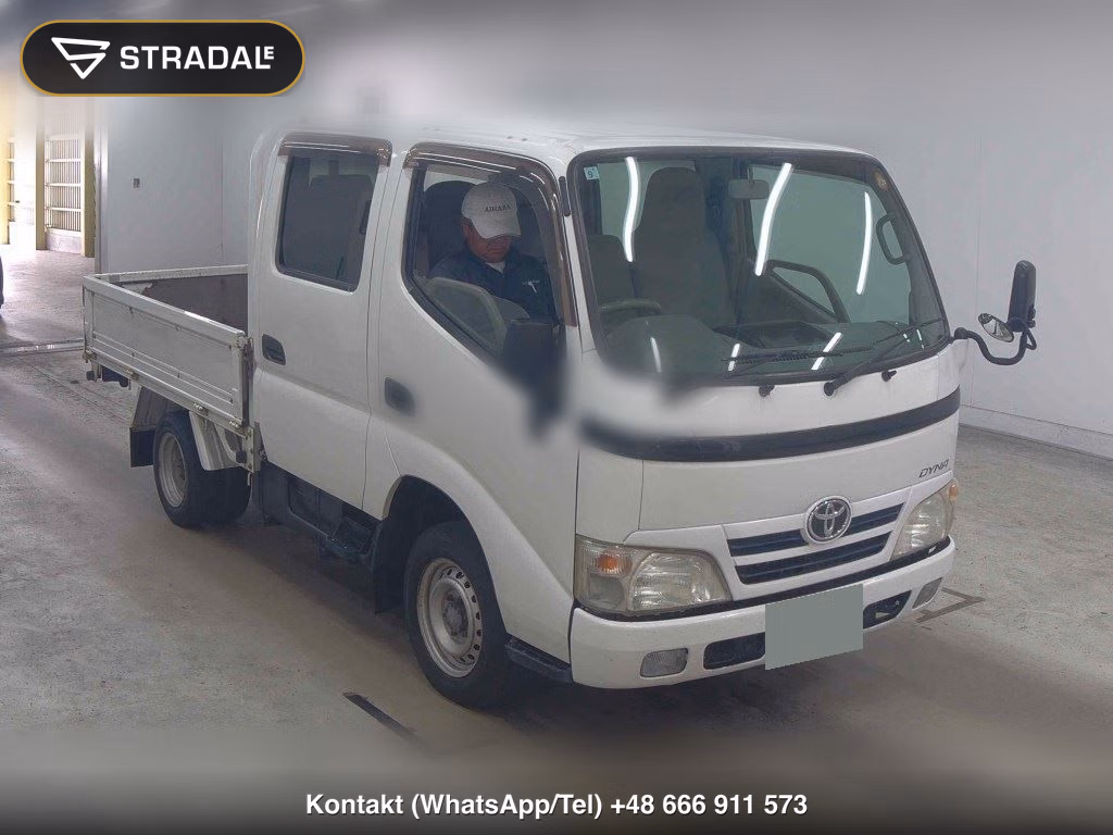 TOYOTA DYNA TRUCK W CAB 2008, aukcja z Japonii, zdjęcie 1