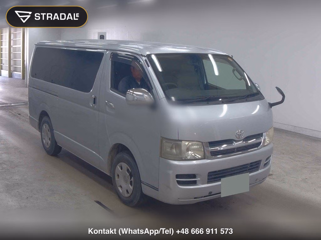 TOYOTA HIACE VAN 5D DX 2008, aukcja z Japonii, zdjęcie 1