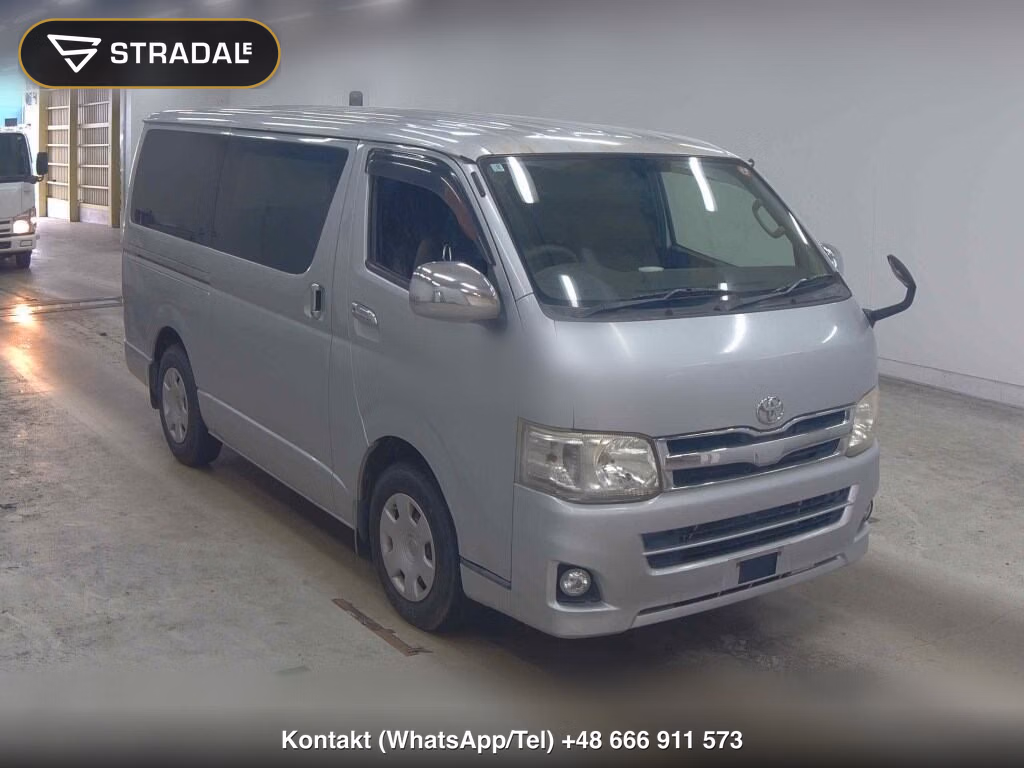 TOYOTA HIACE VAN 5D DX GL PACKAGE 2011, aukcja z Japonii, zdjęcie 1