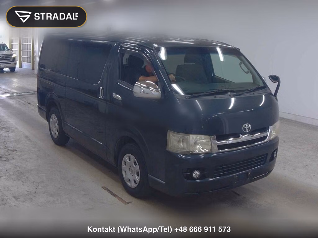 TOYOTA HIACE VAN 5D LONG SUPER GL 2006, aukcja z Japonii, zdjęcie 1