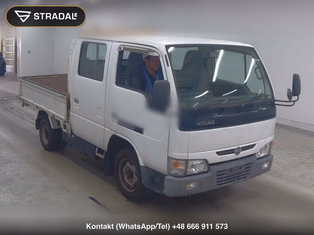 NISSAN ATLAS TRUCK W CAB 2004, aukcja z Japonii, zdjęcie 1