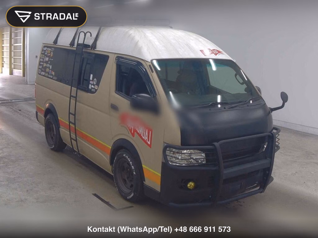 TOYOTA HIACE VAN 4D 2006, aukcja z Japonii, zdjęcie 1