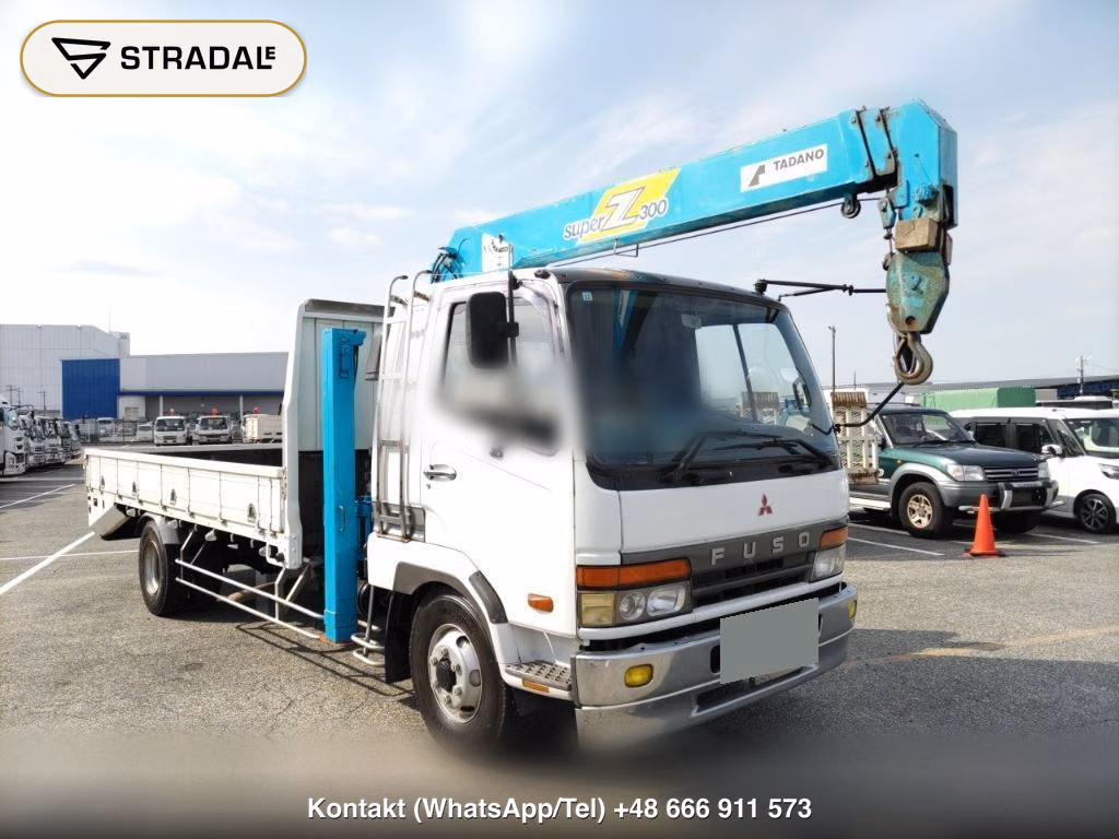 MITSUBISHI FUSO FIGHTER CRANE 1996, aukcja z Japonii, zdjęcie 1