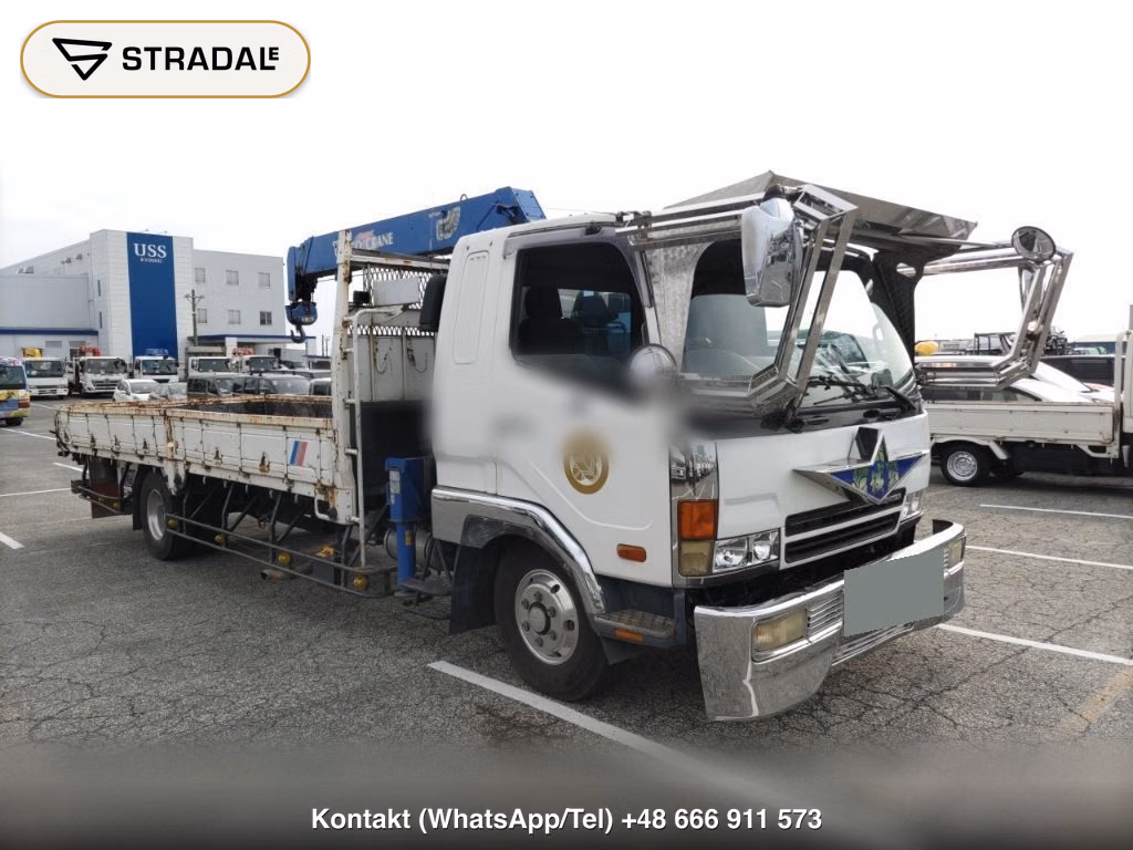 MITSUBISHI FUSO FIGHTER CRANE 2001, aukcja z Japonii, zdjęcie 1