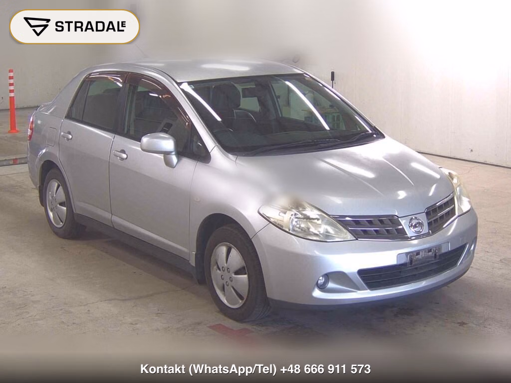 NISSAN TIIDA LATIO 15M 2008, aukcja z Japonii, zdjęcie 1