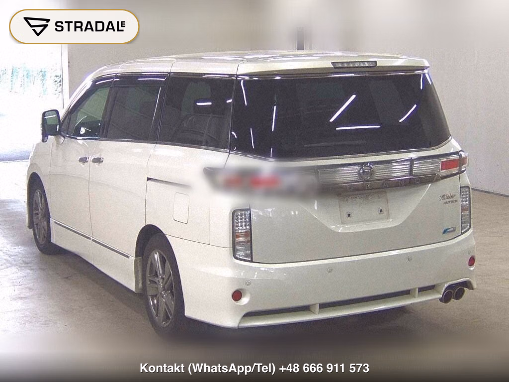 NISSAN ELGRAND 5D RIDER BLACK CLOTH SHEET MANUAL SHEET, miniaturka 3