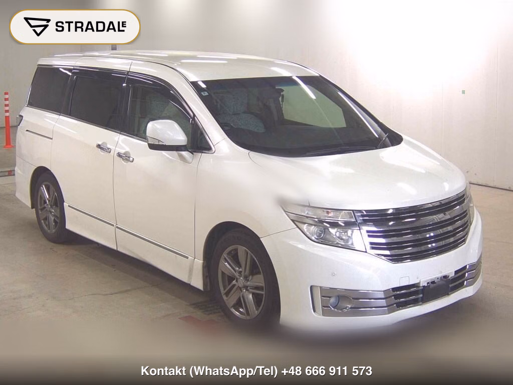 NISSAN ELGRAND 5D RIDER BLACK CLOTH SHEET MANUAL SHEET 2012, aukcja z Japonii, zdjęcie 1