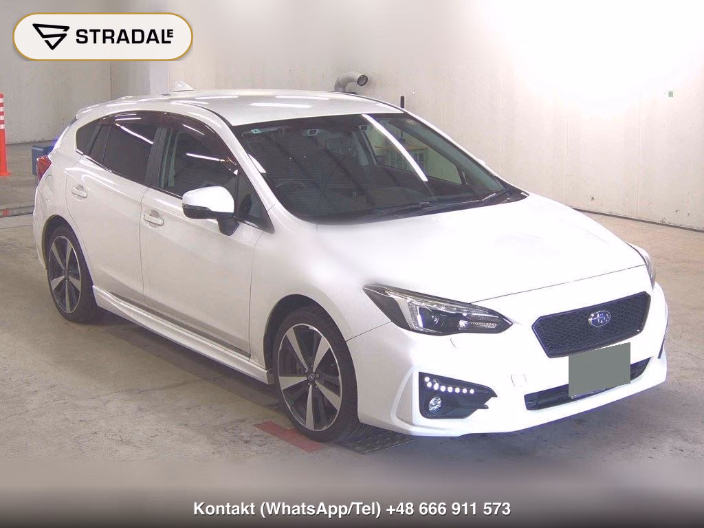 SUBARU IMPREZA SPORT 4WD 2.0I-S EYESIGHT 2018, aukcja z Japonii, zdjęcie 1