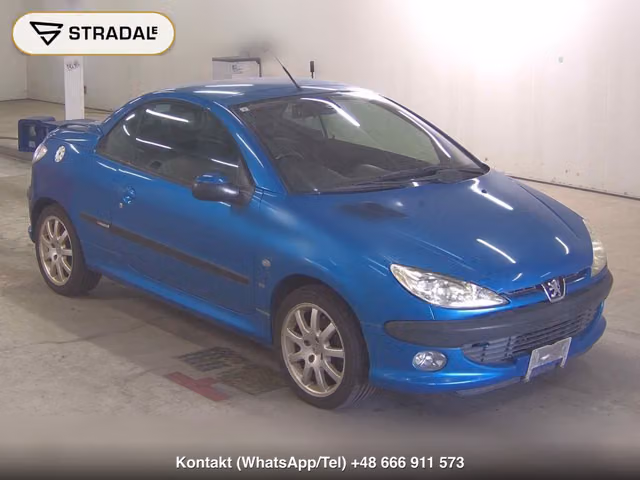 PEUGEOT 206 OP CC S16 2002, samochód z aukcji Japonii