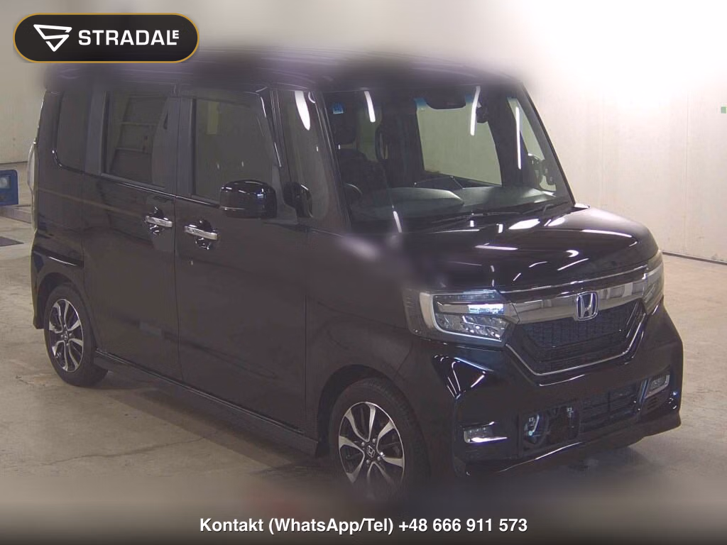 HONDA N-BOX CUSTOM G・L HONDA SENSING 2019, aukcja z Japonii, zdjęcie 1