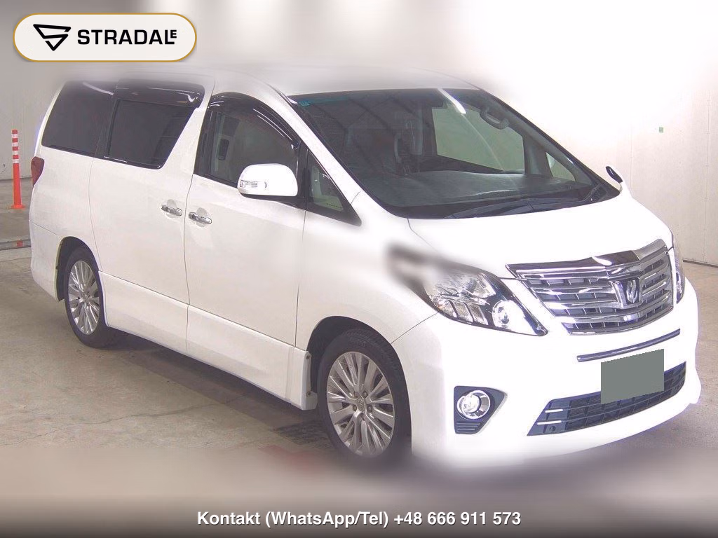 TOYOTA ALPHARD 240S 2014, aukcja z Japonii, zdjęcie 1