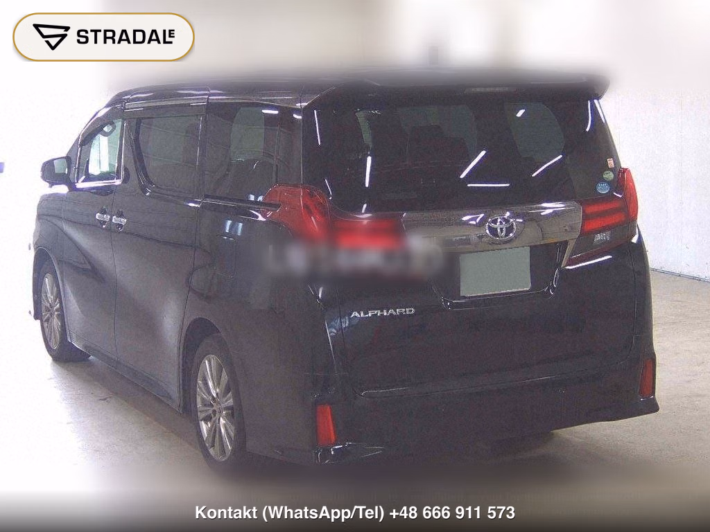TOYOTA ALPHARD 2.5S A PACKAGE TYPE BLACK, miniaturka 3