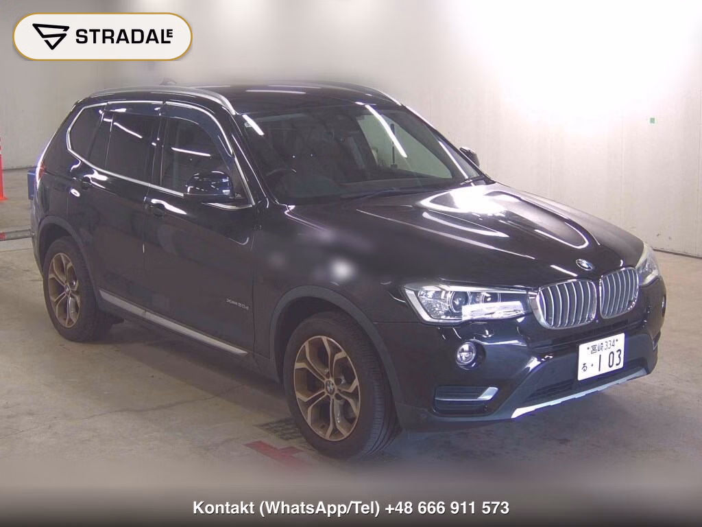 BMW X3 4WD XDRIVE 20D X LINE 2016, aukcja z Japonii, zdjęcie 1